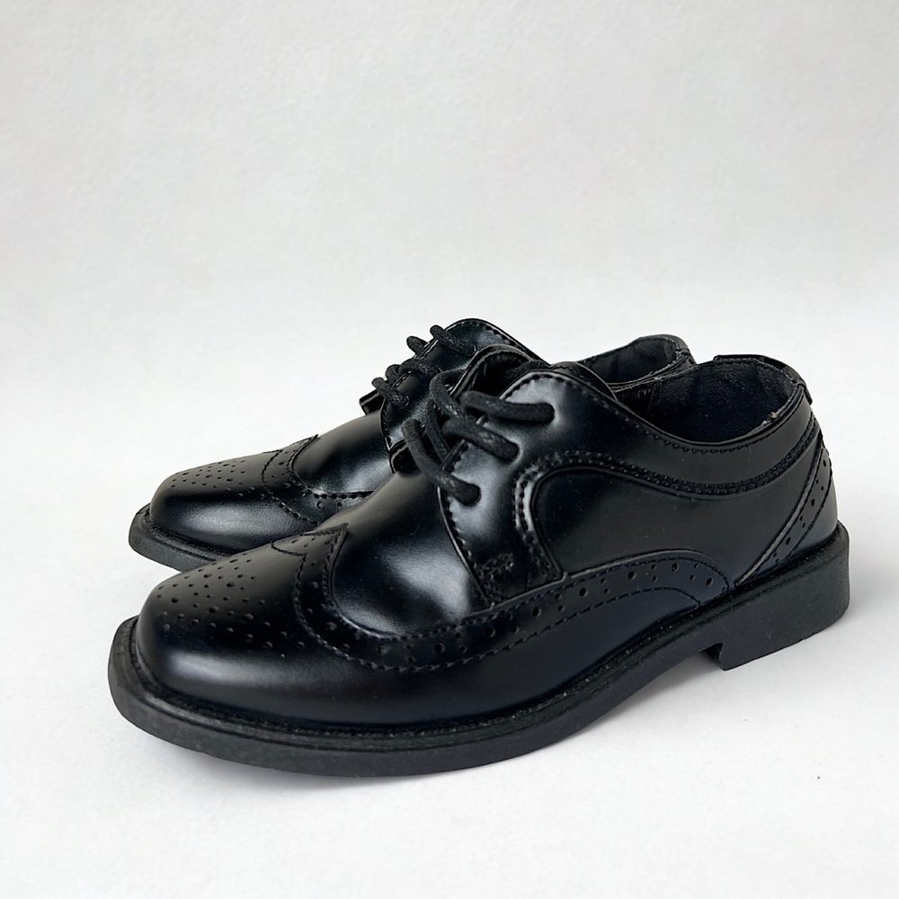 Toddlers Boy Black Dress Shoes Size 10